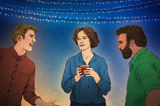 How to 'Gray Rock' Your Way Through a Tense Holiday Meal