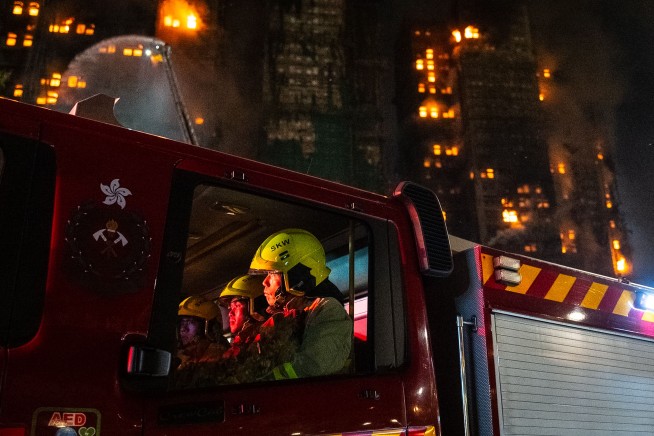 36 Dead, 279 Missing in Hong Kong High-Rise Fire