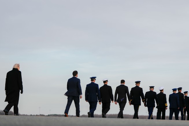 Trump Pays Respects to 3 Killed in Syria