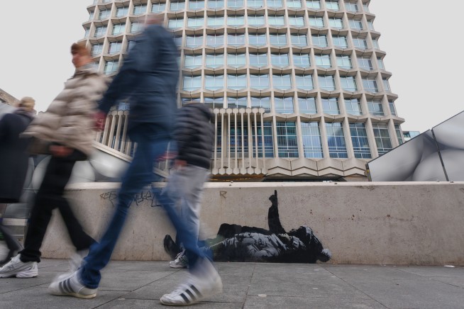 Banksy's Latest Has a Mystery Twin