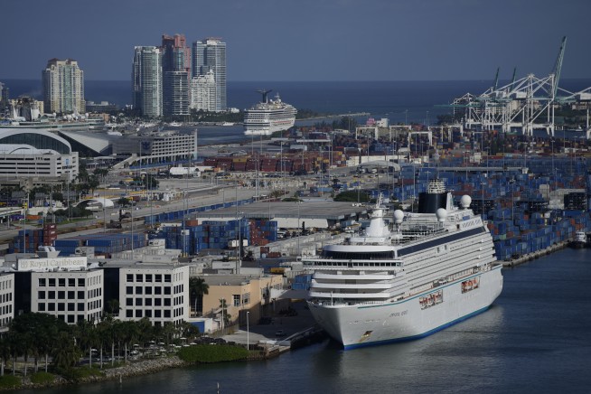 Cruise Ship Scare: Mom, Girl Rescued at Dock