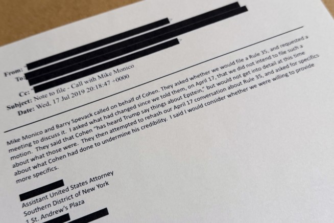 Report: DOJ Is Reviewing 5.2M Epstein Documents