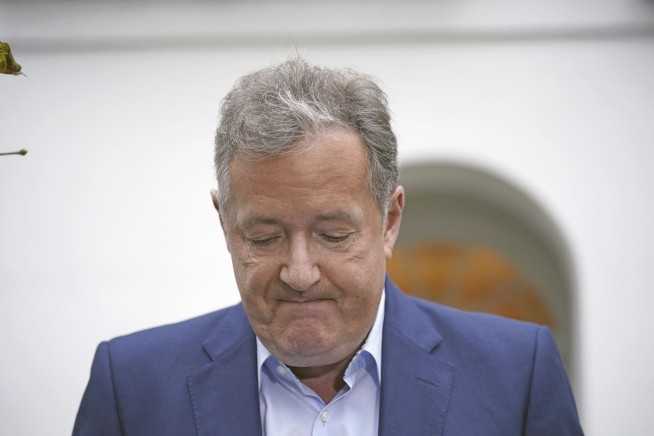 Piers Morgan Hospitalized After Fall