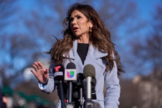 Noem Denies, Then Admits Feds' Use of Chemical Agents