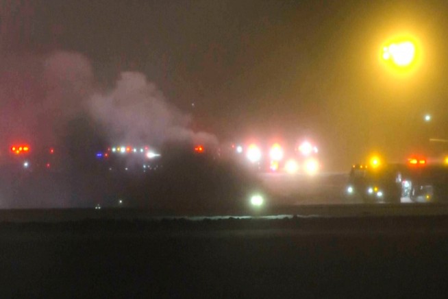 Private Jet Carrying 8 Crashes in Storm