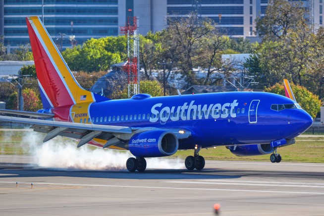 Plane in Runway, Southwest Jet Aborts a Takeoff at Last Minute