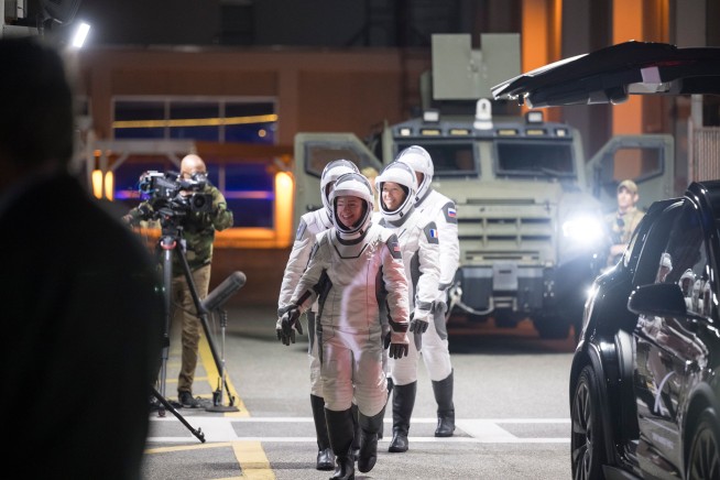 New Crew Launched to ISS After Medical Evacution