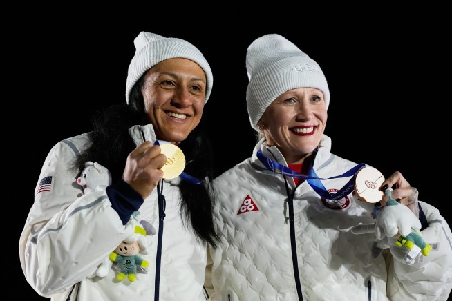 Elana Meyers Taylor, 41, Wins Her First Olympic Gold