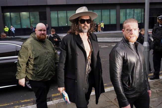 Russell Brand Enters Plea on New Rape Charges