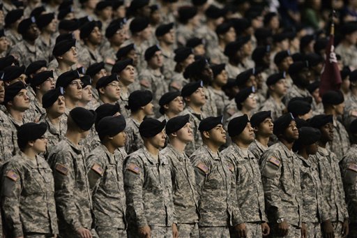 Army Recruiting Soars as Job Dry Up