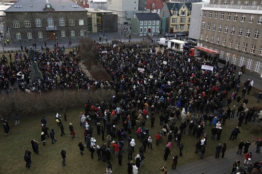 Finance Crisis Topples Iceland's Gov't