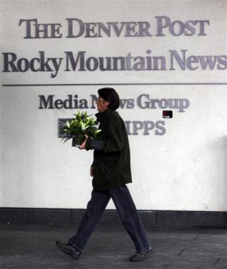 Rocky Mountain News Ends Publication Tomorrow