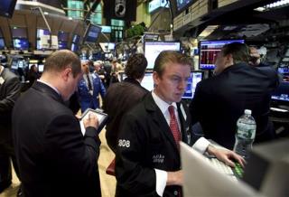 Dow Drops 86 on Financials
