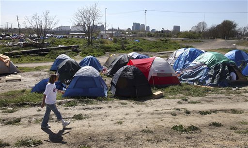 Tent Cities Sprout Across US