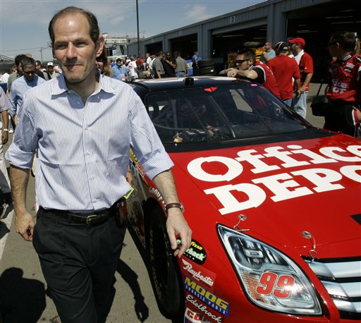 Spitzer Rolls With NASCAR Crowd