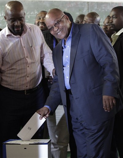 Zuma Poised for Victory in South Africa