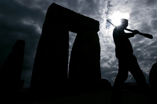 King Arthur Chucked Out of Stonehenge