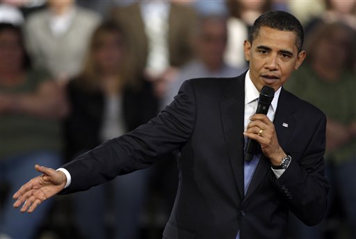 Obama Takes Swipe at 'Folks Waving Tea Bags'