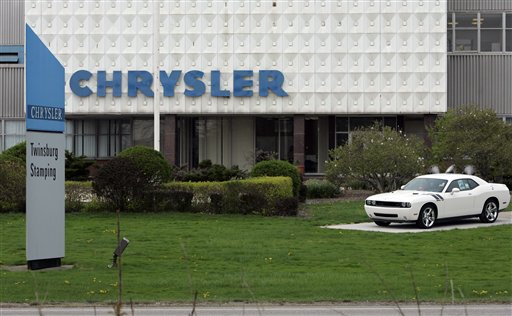 Chrysler Halts Production to Lower Inventory