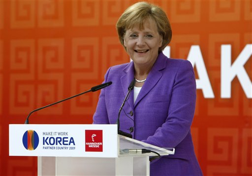 Merkel in Her Undies Drives Berliners Wild