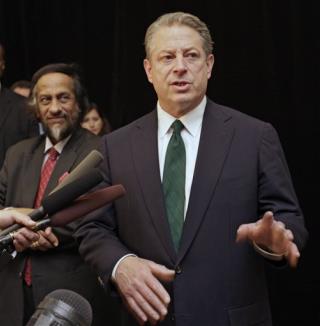 Gore Throws Weight Behind Climate Bill