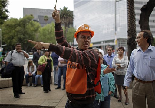 5.7 Quake Shakes Tall Buildings in Mexico City