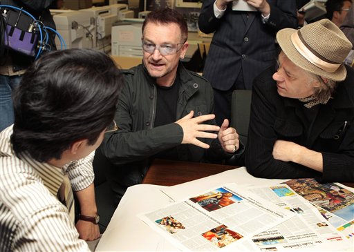 Bono Charity Rips Italy, France for Stiffing Africa