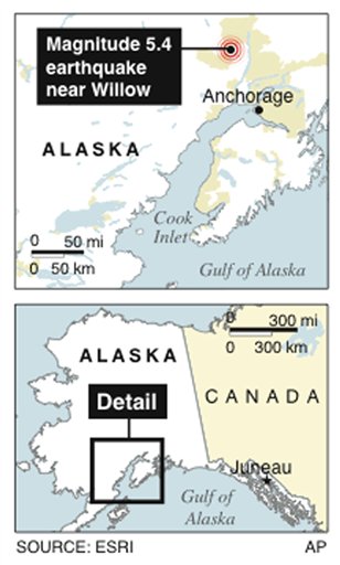 5.4 Quake Jolts Alaska