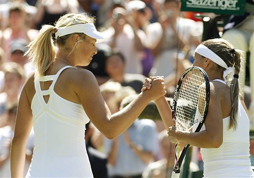 Sharapova Out in 2nd Round at Wimbledon