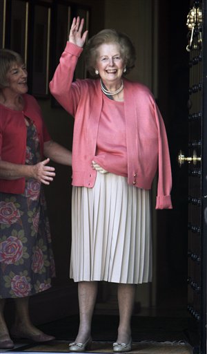 Thatcher Leaves Hospital After 2+ Weeks