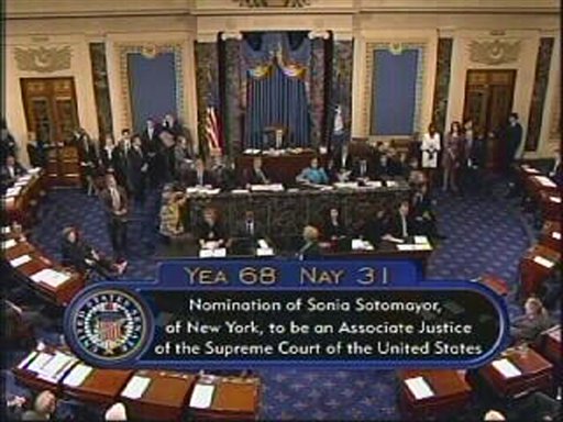 Senate Confirms Sotomayor