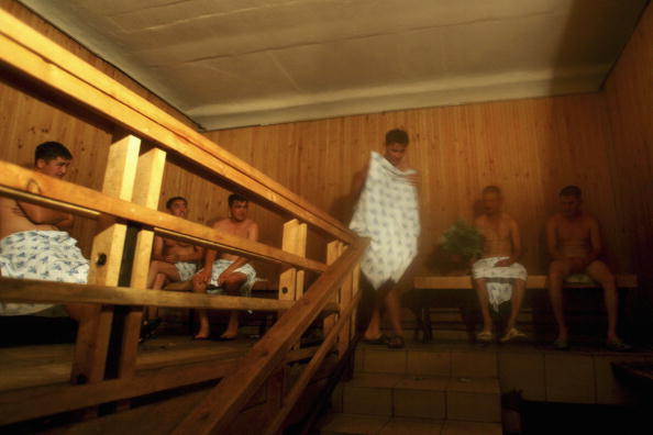 At Sauna Championships, 100% Chance of Perspiration