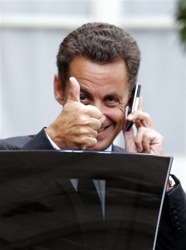 Sarkozy Braces for Union Battle
