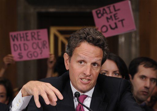 Geithner Warns of Long, Hard Road Ahead