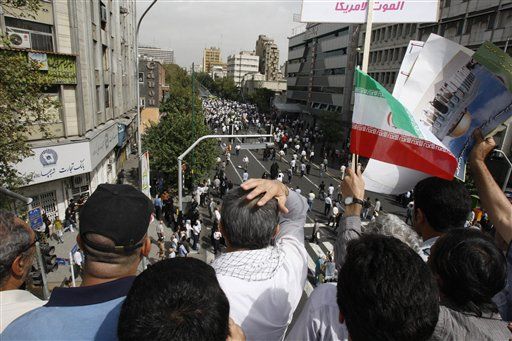 Tehran Rally Turns Violent