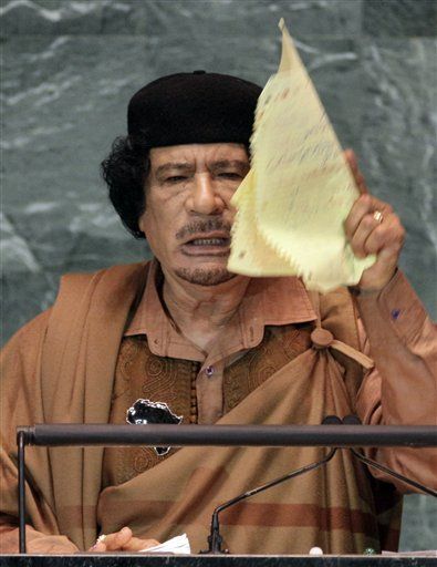 Gadhafi Rant: Not All Nonsense