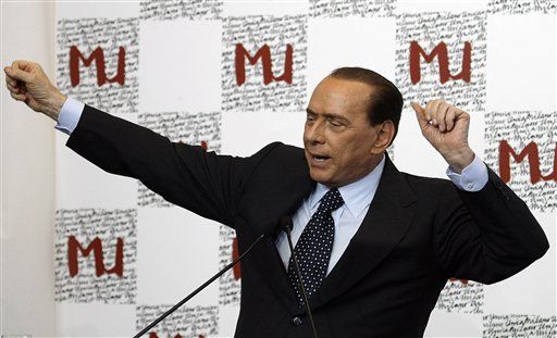 Italy Probes 'Kill Berlusconi' Facebook Gang