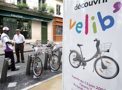 Green Joyride Sours for Paris' Rental Bikes