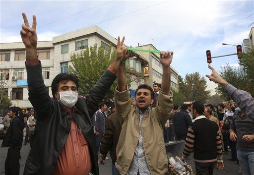 Iranian Police Clash With Protesters