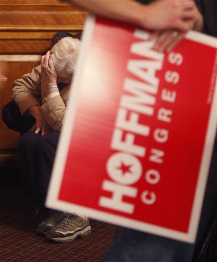 Hoffman Concedes, Again