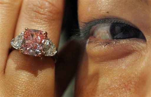 Rare Pink Diamond Scores Dazzling $2.2M a Carat