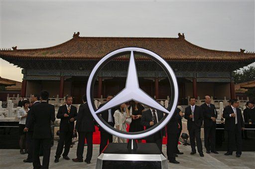 China Binges on Luxury Cars