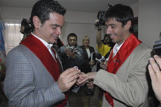 Argentine Men Are Latin America's First Gay Marrieds