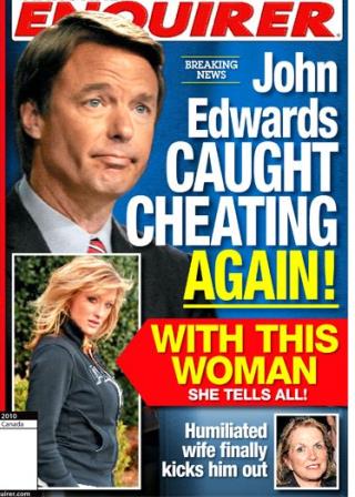 Enquirer : John Edwards Is Trying to Cheat