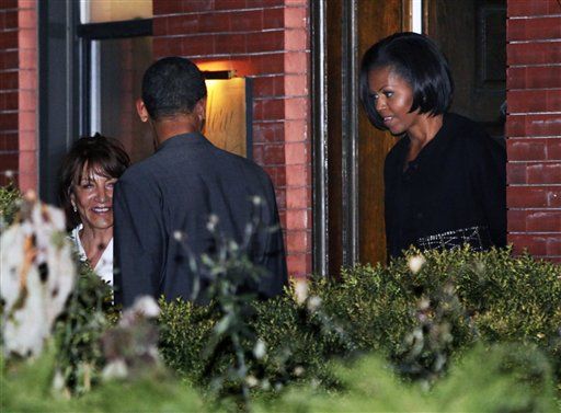 President Surprises First Lady With Birthday Dinner