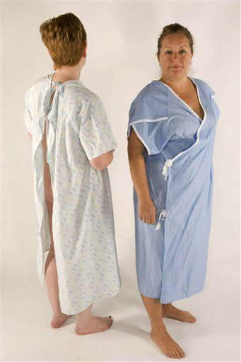 Finally, a Hospital Gown That Covers Your ...
