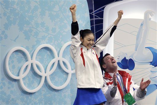 S. Korea's Kim Yu-na Wins Skating Gold