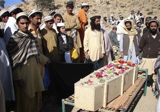 CIA Drones Batter Pakistan Militants