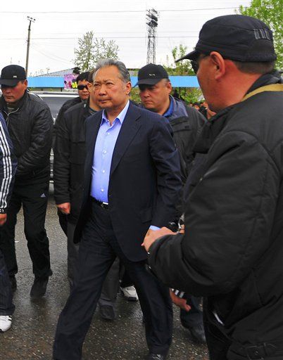 Deposed Kyrgyz Leader Resigns, Bolts