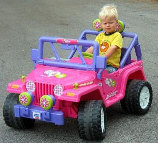 Adult Driving Barbie Car Hit With DWI